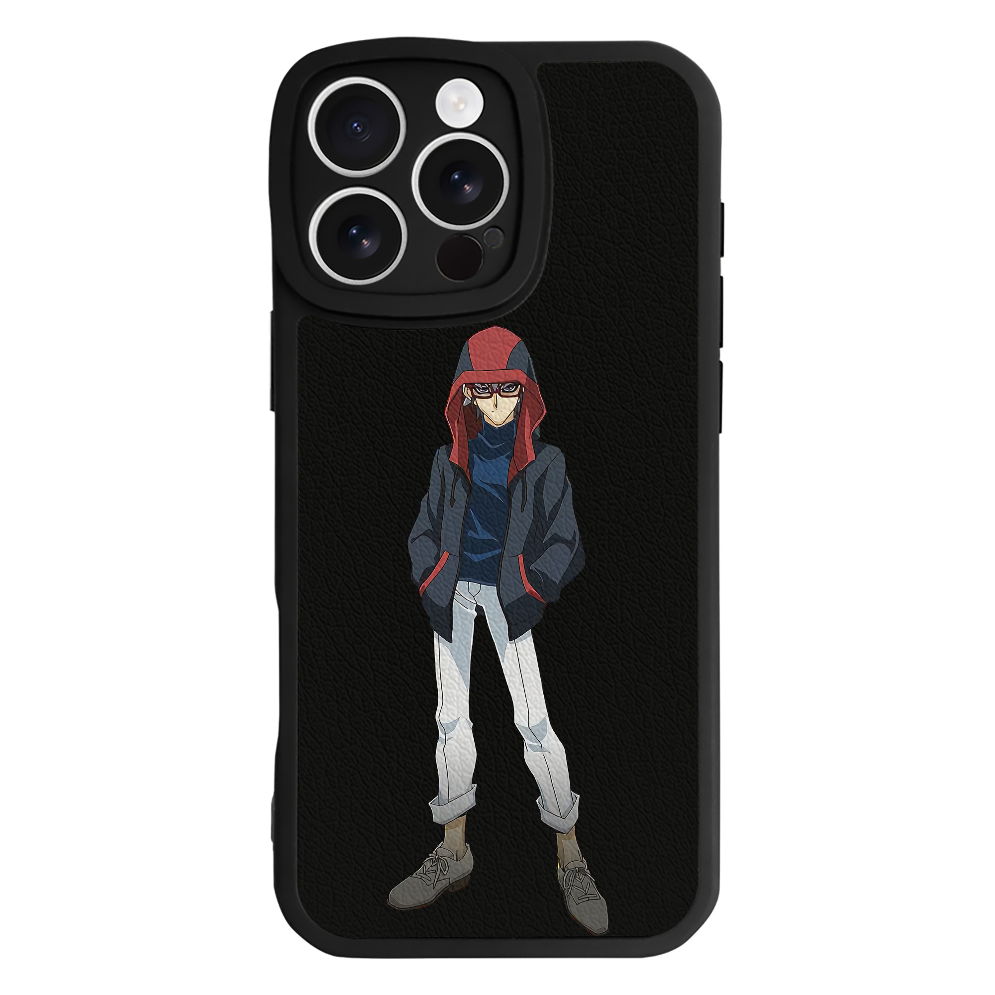 遊☆戯☆王 Yu-Gi-Oh! 【iPhone 16シリーズ対応】シリコンスマホケース（レザー調） 材質：シリコン